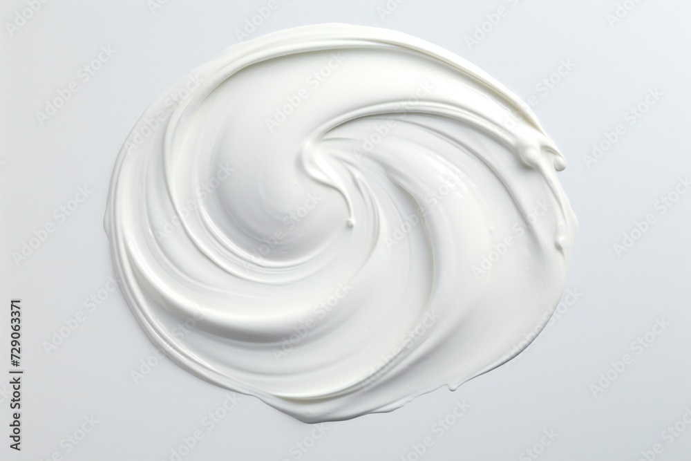 White sealant on a white background Generative Ai White sealant on a white background Generative Ai