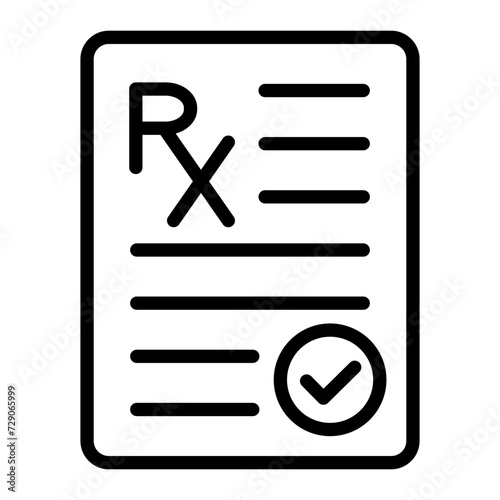 Prescription Pad Icon
