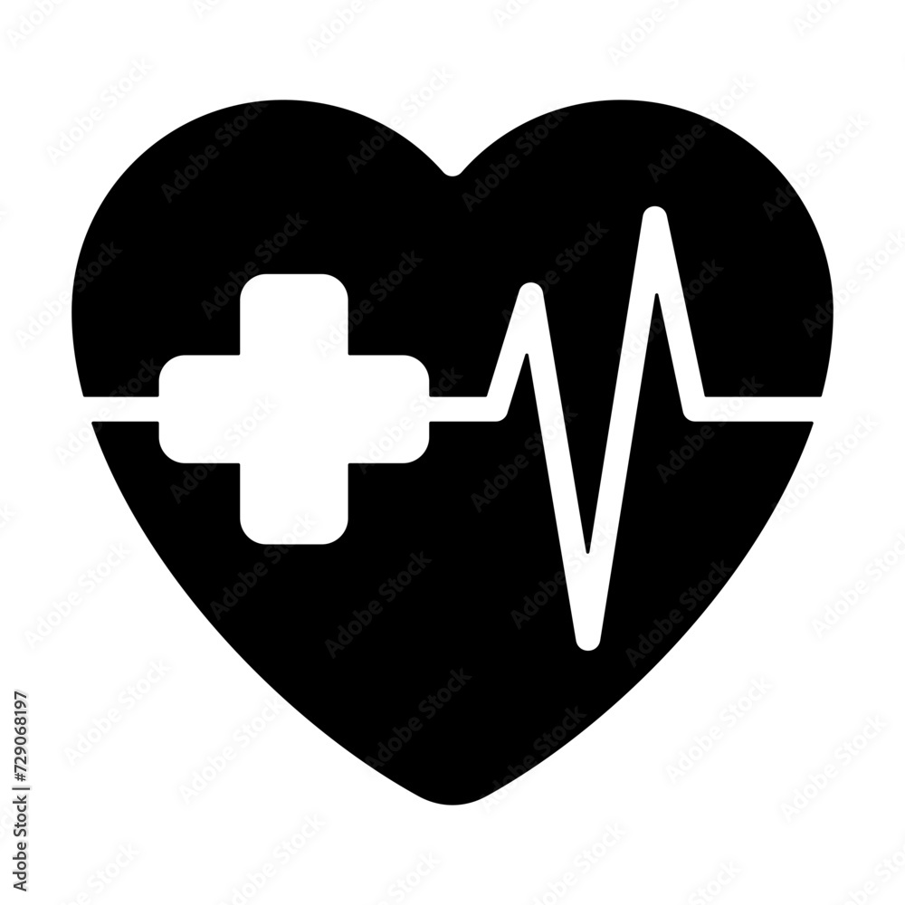 Obraz premium Cardiology Icon