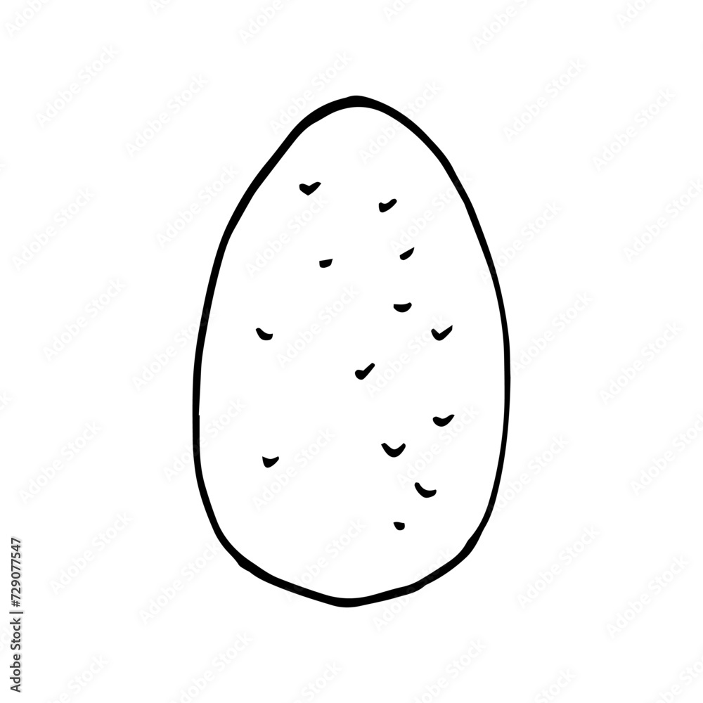 cosmetic sponge hand drawn in doodle style. minimalism, monochrome, scandinavian. cosmetic sponge hand drawn in doodle style. minimalism, monochrome, scandinavian.