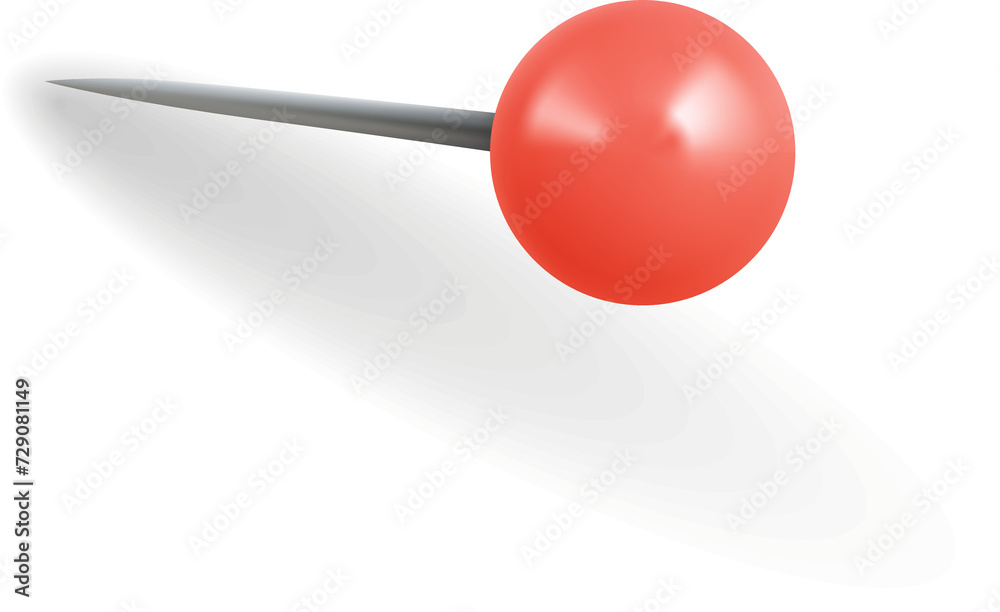 Red Ball Pin Red Ball Pin