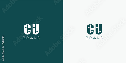 CU Vector logo design