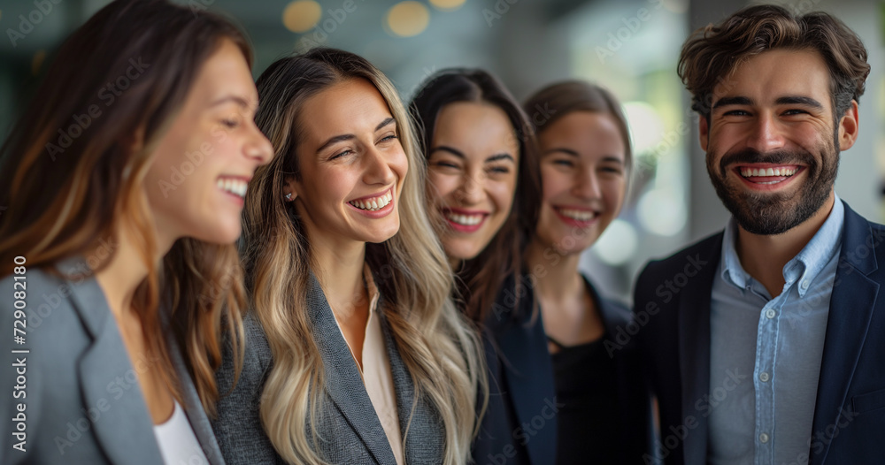 Happy business meeting at creative office Celebrating our achievements together.Business success concept Happy business meeting at creative office Celebrating our achievements together.Business success concept