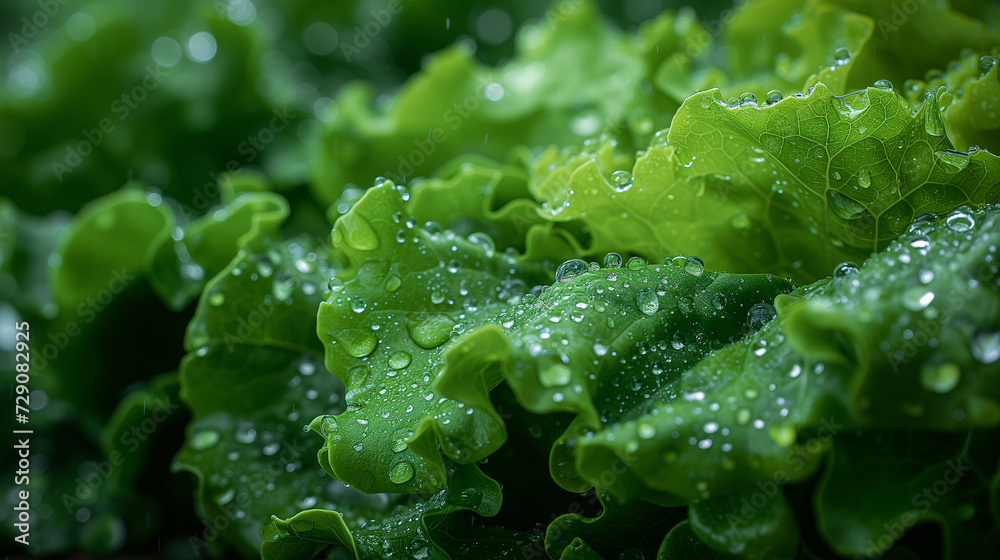 Lettuce salad.