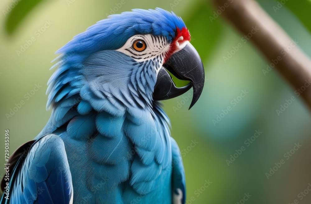 Obraz premium blue macaw