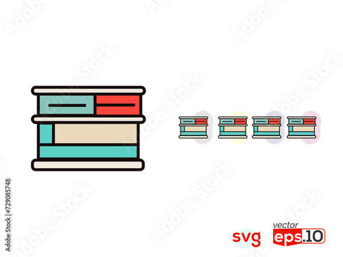 Immersive Pleasures Home & Arts Icons. Cultural Canvas: Entertainment Vector Art