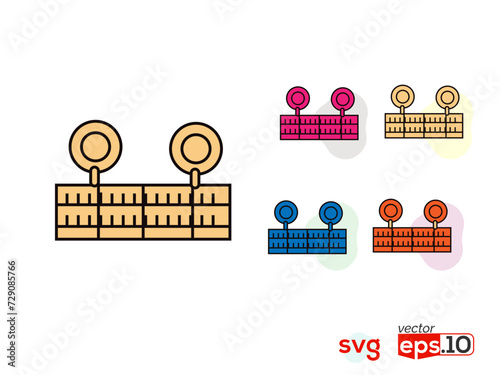 Immersive Pleasures Home & Arts Icons. Cultural Canvas: Entertainment Vector Art