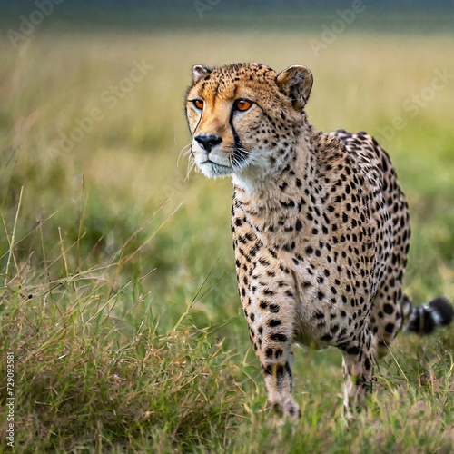 cheetah in serengeti national park