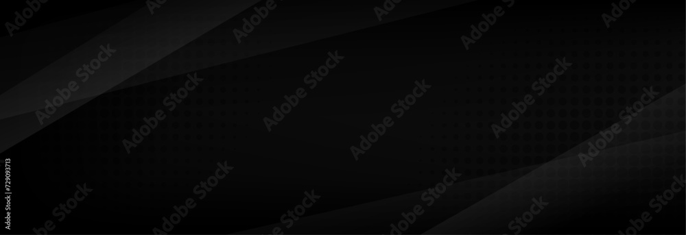 Black abstract background vector image.