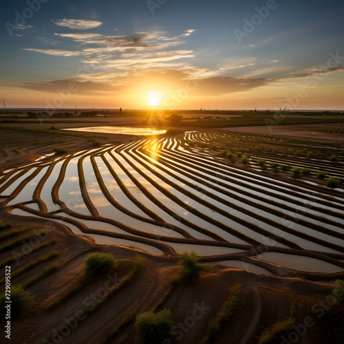 Sunset Rice