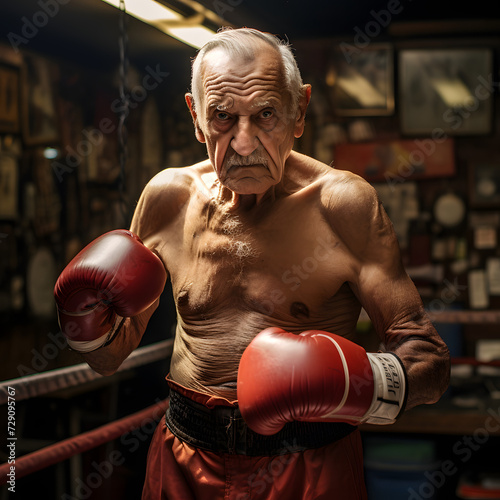 OLD MAN BOXER © Sergio