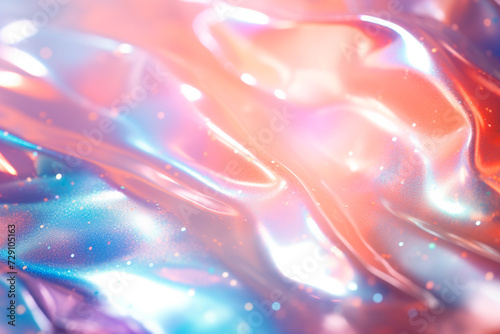 Abstract holographic background with sparkles, surface, backdrop