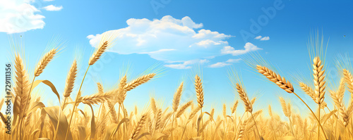 Concept of abundance and harvest bread and ears of wheat Stop hunger in the world