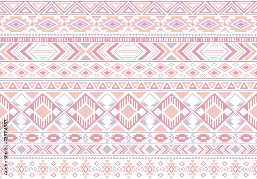 Tribal ethnic motifs geometric vector seamless background. Tribal ethnic motifs geometric vector seamless background.
