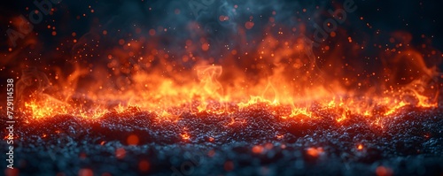 Fiery Fusion A Glimpse into the World of Fire and Smoke Generative AI