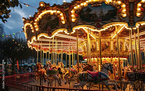 Ornate Festive Carousel Delight