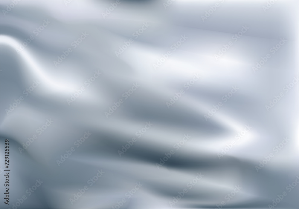 Abstract vector background luxury gray cloth or liquid wave Abstract or gray fabric texture background. Cloth soft wave. Creases of satin, silk, and cotton. Use for flag. illustration EPS 10. Abstract vector background luxury gray cloth or liquid wave Abstract or gray fabric texture background. Cloth soft wave. Creases of satin, silk, and cotton. Use for flag. illustration EPS 10.