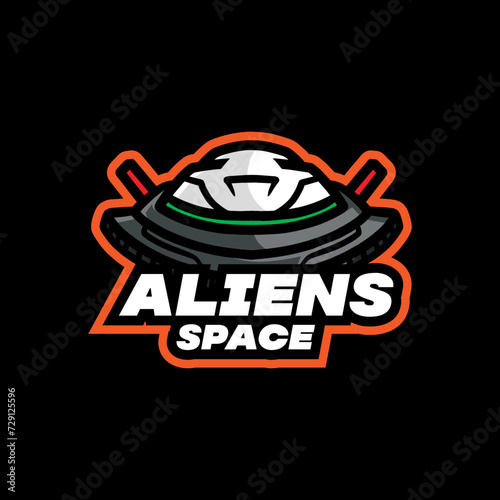 Alien Space E-Sport Logo