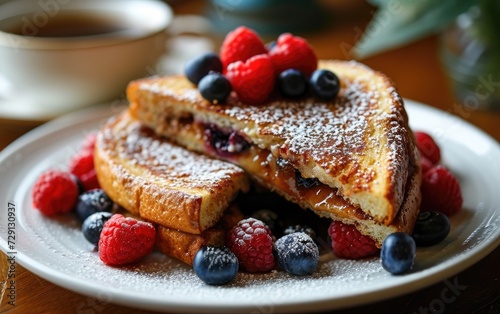 Nutella Infused French Toast Delight