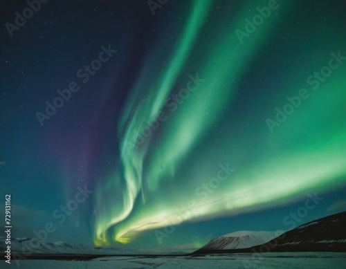 looking up at the Northern Lights in Iceland