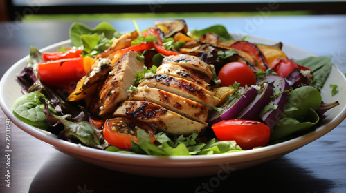 Delicious and healthy chicken salad