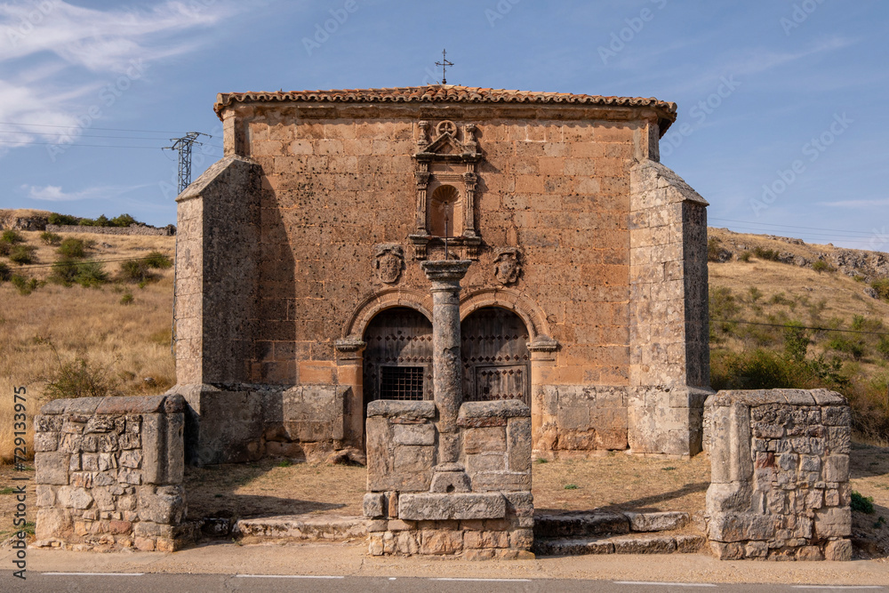 hermitage of Humilladero, Medinaceli, Soria, autonomous community of Castilla y León, Spain, Europe