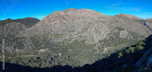Natural area of the Serra de Tramuntana., Majorca, Balearic Islands, Spain