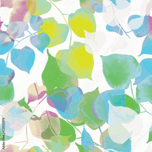 abstract background with flowers