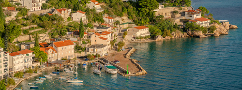 The beautiful Adriatic coast in Croatia near the resort of Makarska