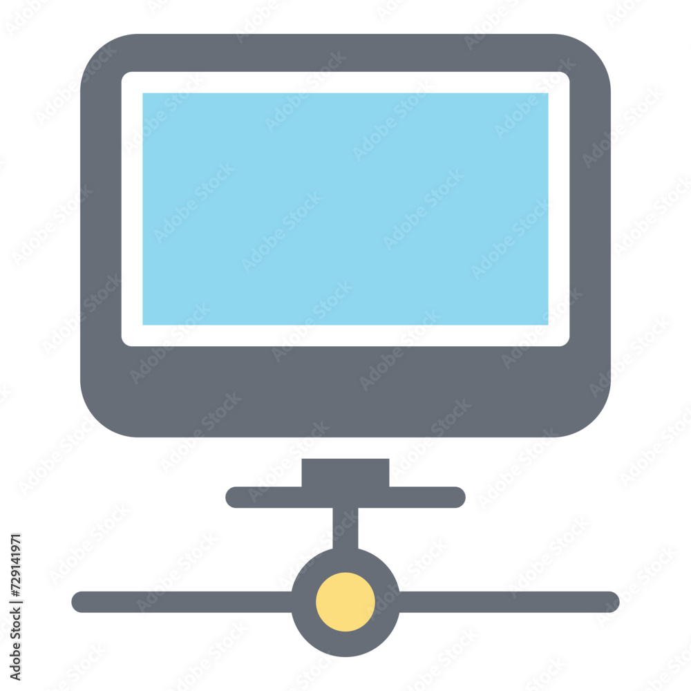 Computer network icon Computer network icon