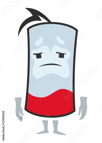 Low battery. Battery charge indicator icon. Discharged battery. Accumulator indicator power level, vector illustration
