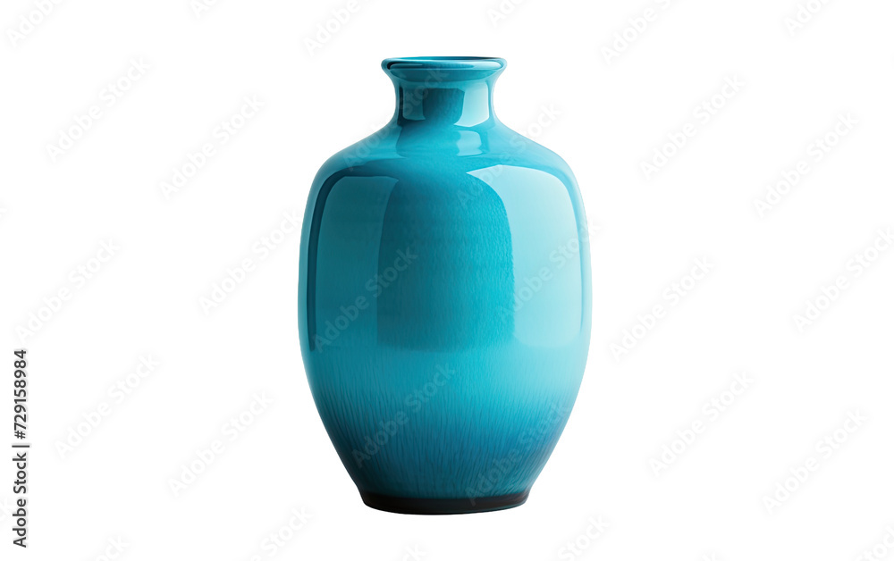 ocean blue ceramic vase on a White or Clear Surface PNG Transparent Background ocean blue ceramic vase on a White or Clear Surface PNG Transparent Background