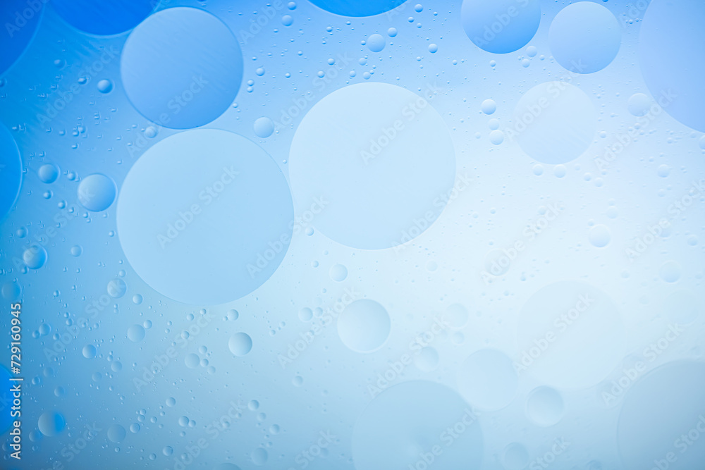 Light Blue Oil Drop Background