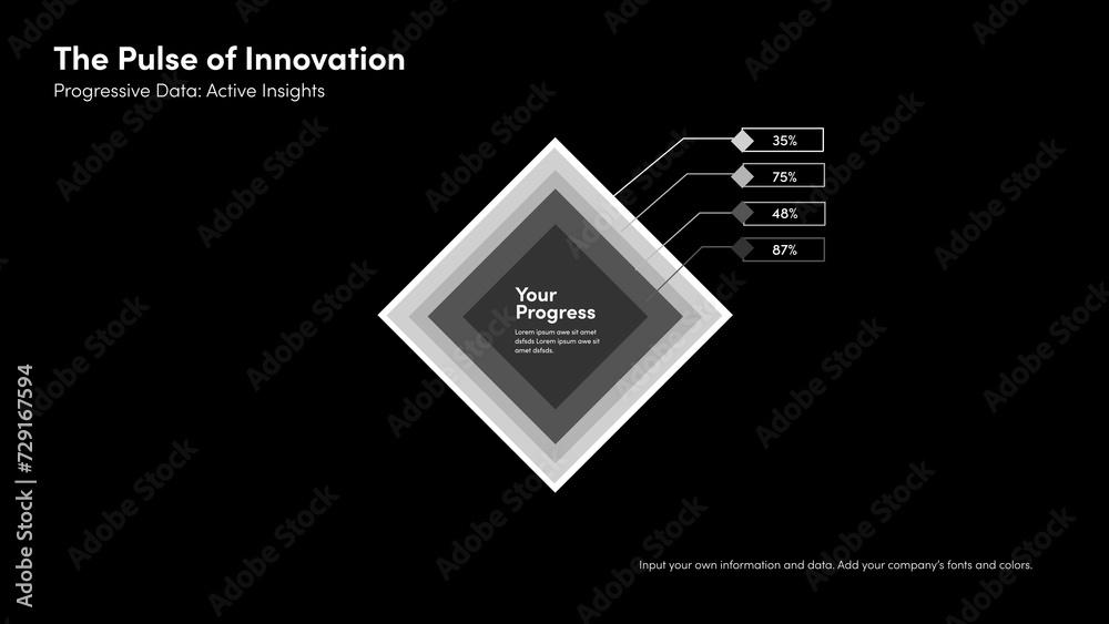Infographic Elements Library | With Control Panel for every Scene Stock ...
