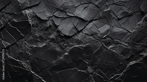 Black background stone texture with cracks