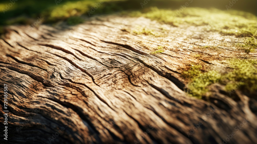 Textured Wood Bark Close-Up Textured Wood Bark Close-Up