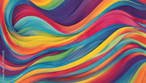 Colorful abstract wave background. Can be used as texture, background or wallpaper