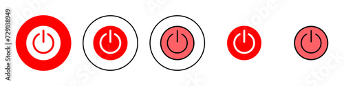 Free Download Power icon set illustration. Power Switch sign and symbol. Electric power - GFXLoad