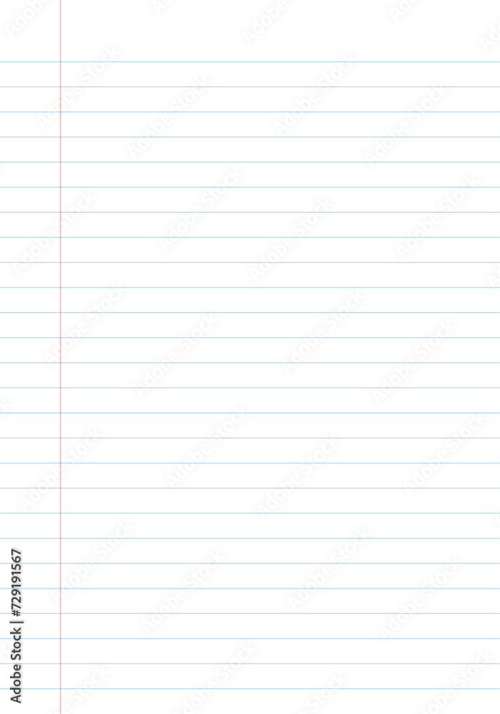 Notebook paper background. Blank pages of a notebook Notebook paper background. Blank pages of a notebook