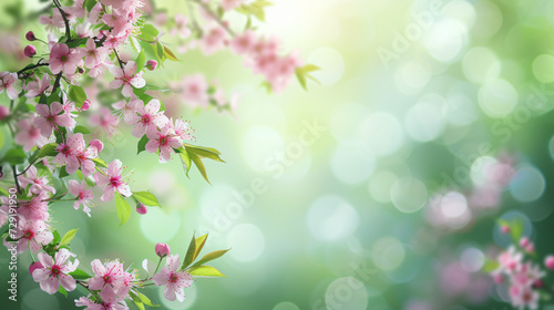 Spring-Themed Background © Rimsha