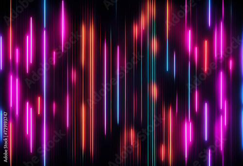 Abstract background of trendy duotone neon led
