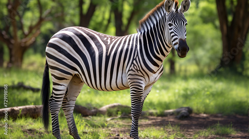 Male Grevys zebra photo