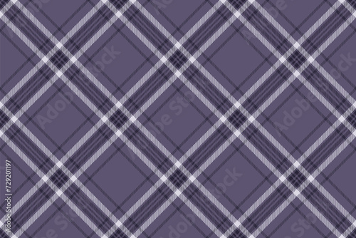 Pattern fabric tartan of plaid texture background with a textile seamless check vector.