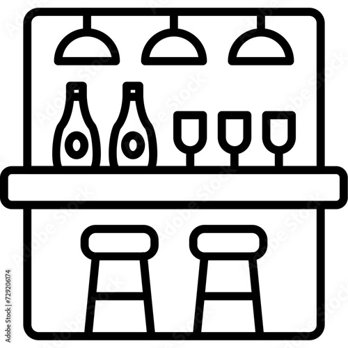 Bar Counter Icon