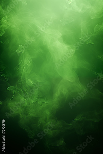 St. Patrick’s Day. Green background.