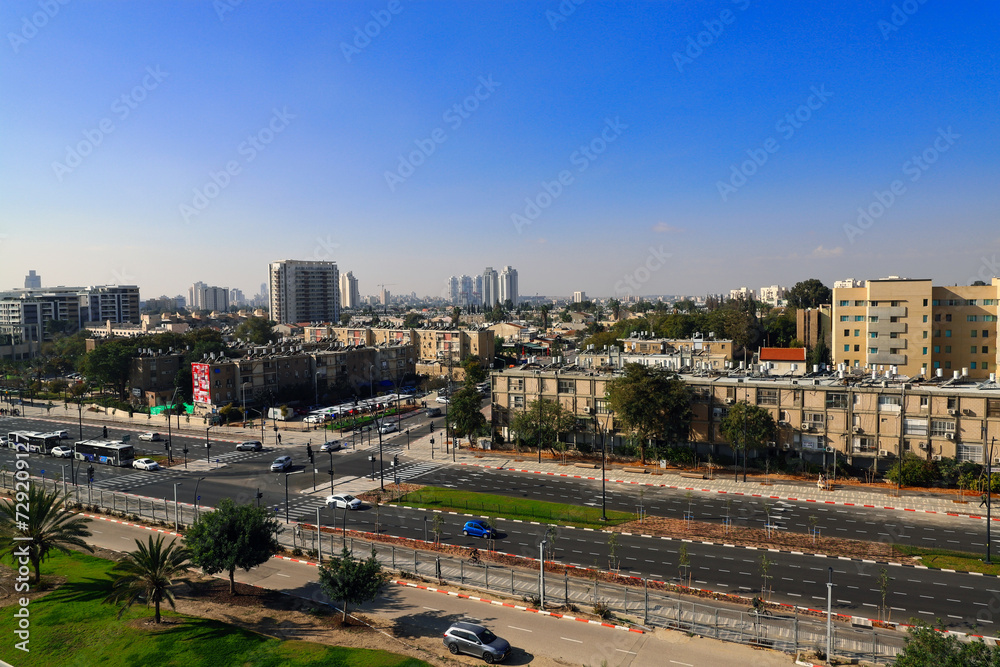 Obraz premium The city of Beer Sheva. Israel