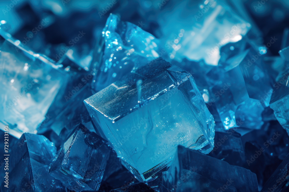 A Pile of Ice Cubes on a Table A Pile of Ice Cubes on a Table
