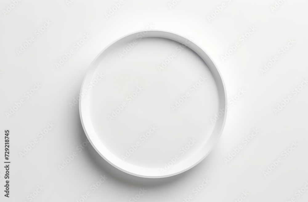Ceramic white blank plate on white background. Soft shadow. Creative minimalist style. Card mockup. Elegant wedding layout. Minimal eco template. Aesthetic interior. Round circle empty tray. Mock up Ceramic white blank plate on white background. Soft shadow. Creative minimalist style. Card mockup. Elegant wedding layout. Minimal eco template. Aesthetic interior. Round circle empty tray. Mock up