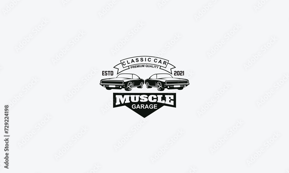 Obraz premium Automotive Logo design vector template