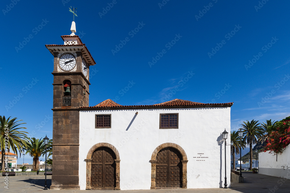 Iglesia de San Juan church, San Juan de la Rambla,. Tenerife, Spain